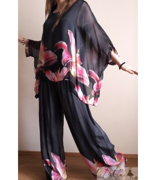 Naujas vasarinis kostiumas su šilku